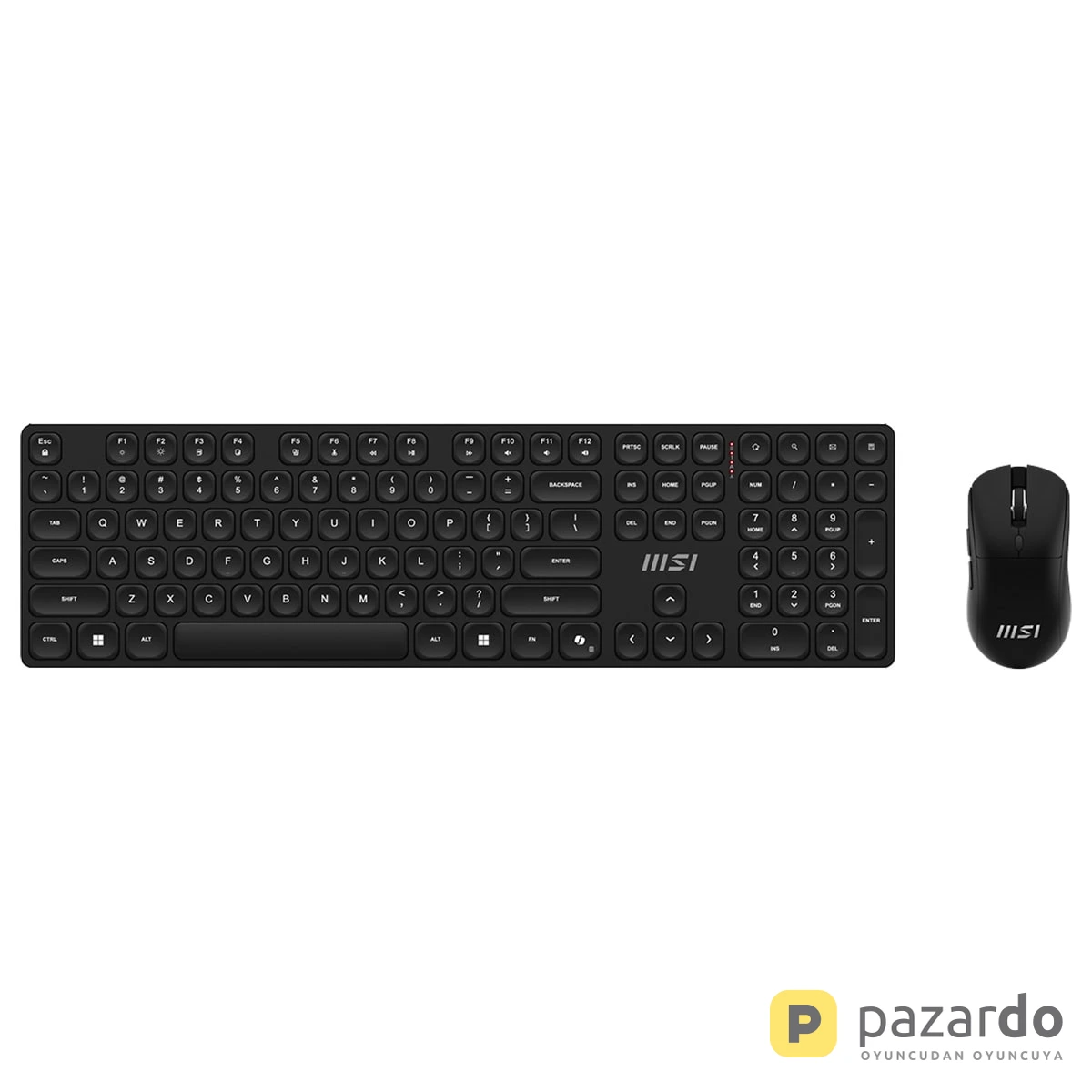 MSI kablosuz klavye ve mouse seti
